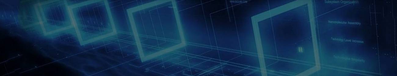 an image of a computer screen with a blue background.