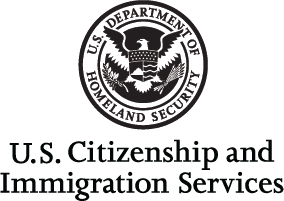 image of U.S. Citizenship and Immigration Services Logo